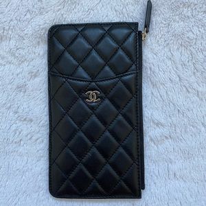 Chanel card holder